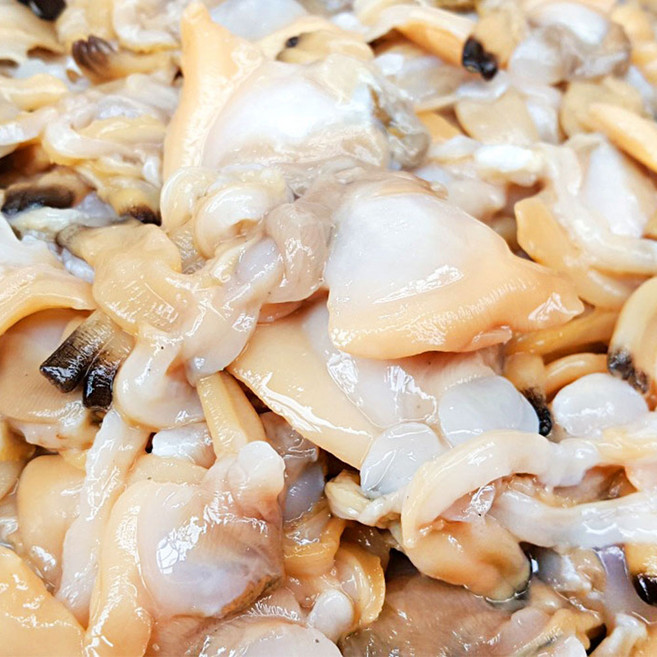 [밋앤밀] 당일채취 국산 고흥 물 바지락 1kg, 1박스