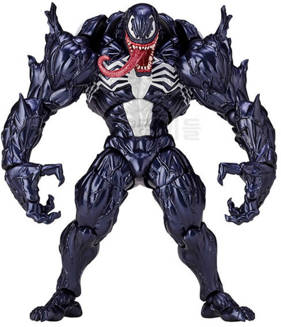 마블 베놈 관절 피규어 18cm, 1개