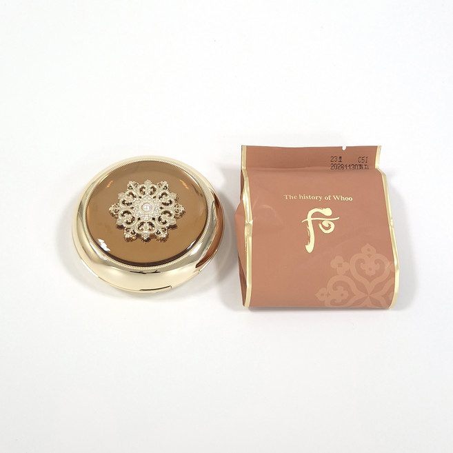 더후 더히스토리오브 천기단 화현 에센스 쿠션 파운데이션 본품 15g + 리필 15g, 1개, 23호