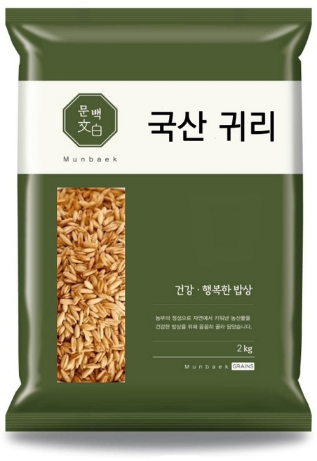 문백 국산 귀리 2kg, 1개