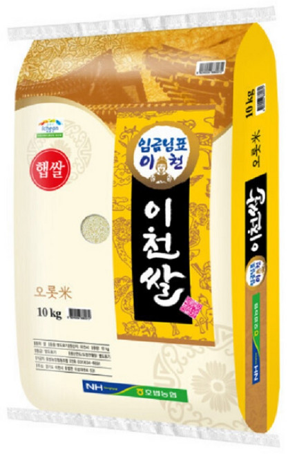 7위 - 임금님표이천 모가농협 햅쌀, 10kg, 1개, 상