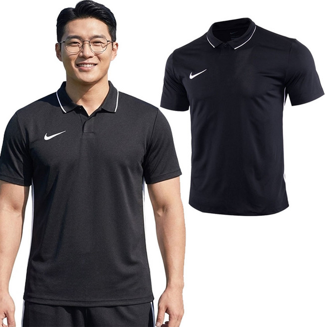나이키 드라이핏 파크26 폴로 반팔 티셔츠 가슴둘레90-134cm 빅사이즈 여름 남자 단체 카라티