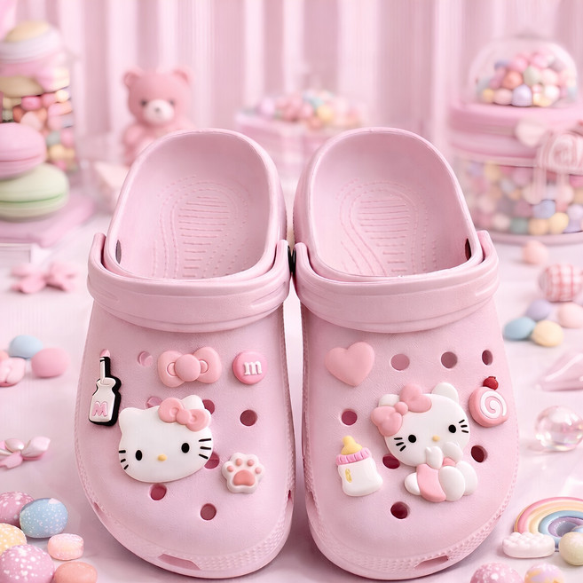 핑크냥이 신발파츠 세트