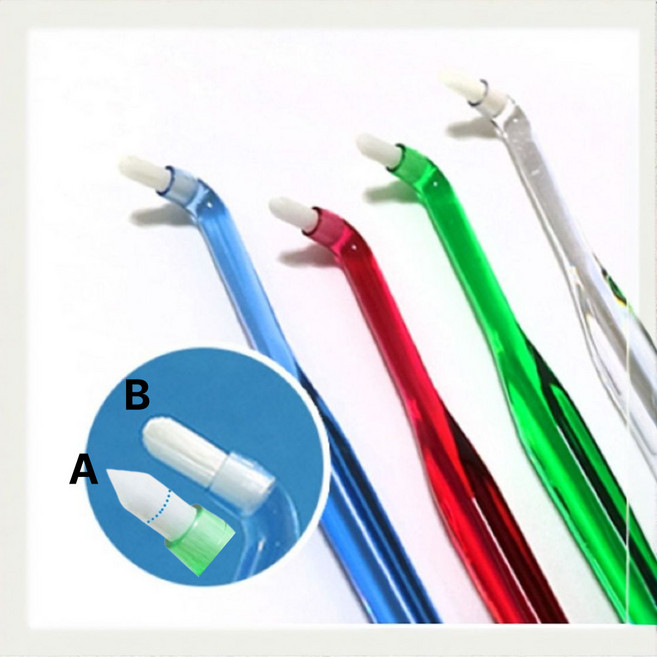 [덴트픽] 치과용 어금니칫솔 사랑니칫솔, 1개, 1개입, A타입 일반형