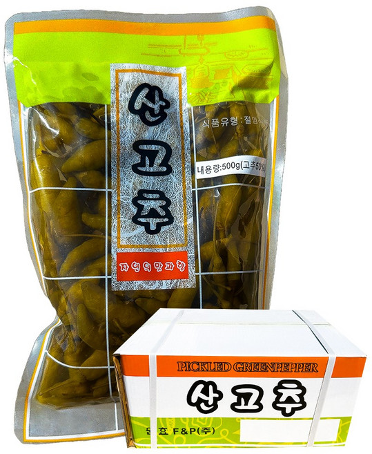 산고추 500g 원효 F&B (하루배송 99%), 1개