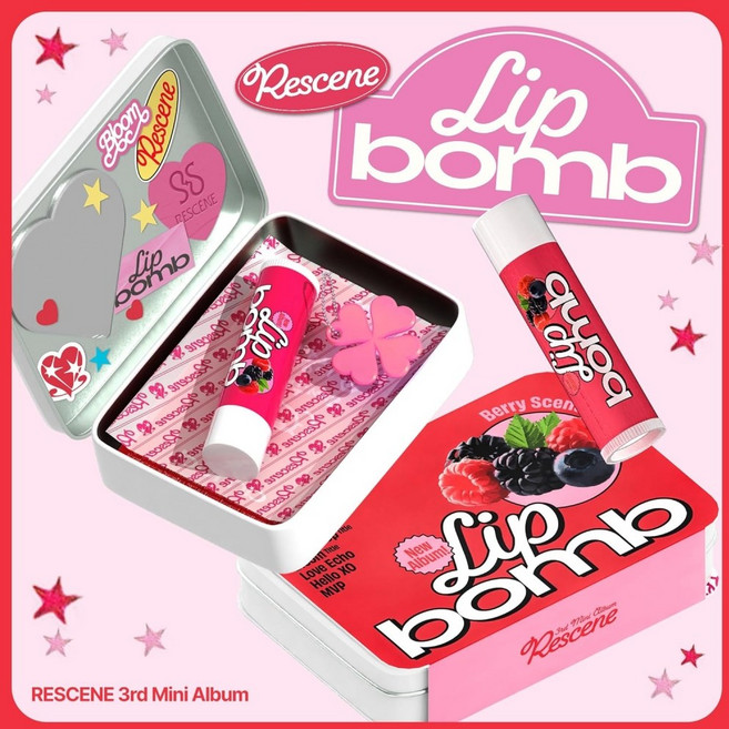 (QR) 리센느 (Rescene) - Lip Bomb (3rd Mini Album) (QR Ver.) (Lip Balm Ver.)