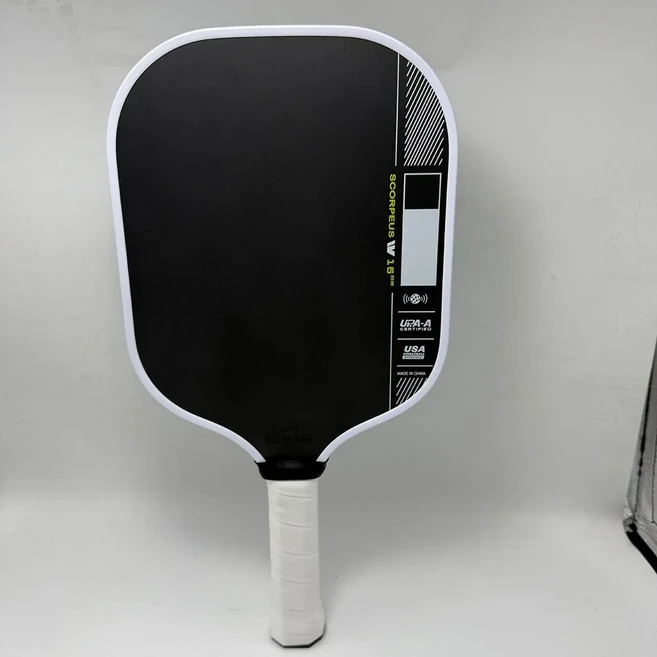 퍼세우스 프로 IV 16mm 피클볼 패들 벤 존스 GEN 4 TFP 폼 코어 T700 카본 파이버 라켓 스피닝 및 파워 향, 색상: 1. 16mm 3s Green, 1개