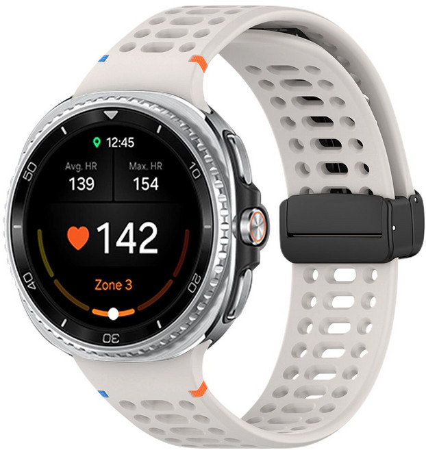 티엑스엘엑스 갤럭시워치 8 클래식 에어핏 D버클 스트랩, 스타라이트