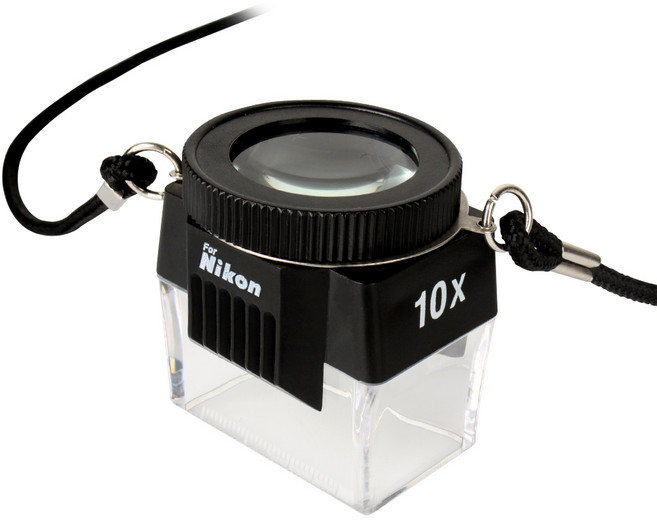 for 니콘 루페 10X 배율 LUPE 루빼 루뻬 루패 자연학습 곤충관찰 목걸이 확대경 돋보기 과학수업, 1개
