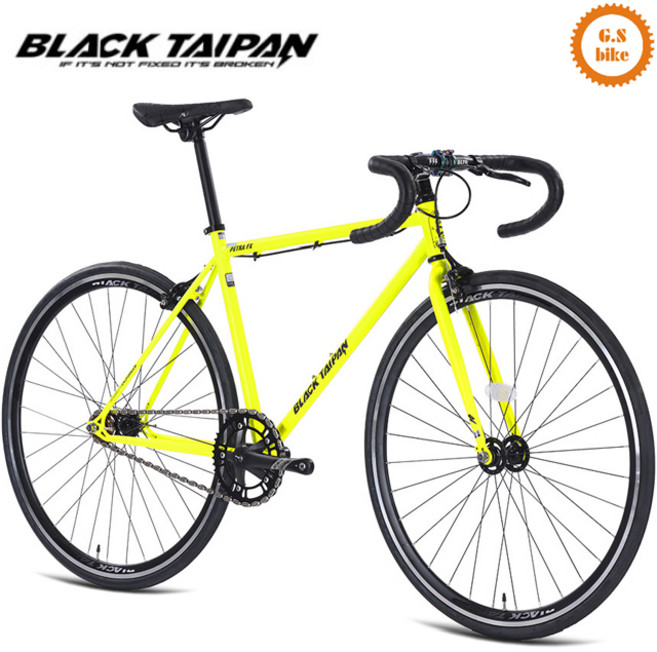 2025 블랙타이판 픽시자전거 페트라 FX 700C 완조립, 1개, 170cm, 페트라FX 470 네온 조립+U락(고정기어)