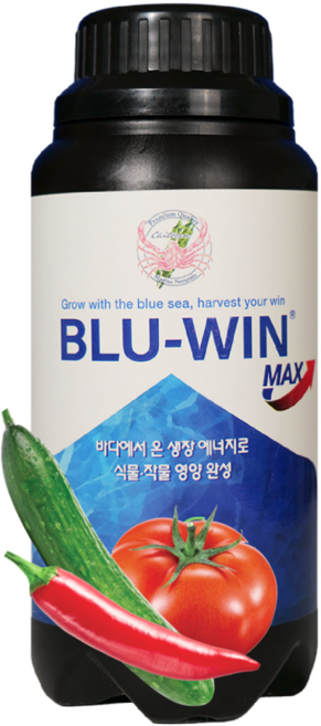 블루윈 맥스 비료 식물 영양제 관주 배추 마늘 양파 시금치 쪽파 고추 상추 감자 텃밭 나무 딸기 고구마 액상, 1개, 500ml