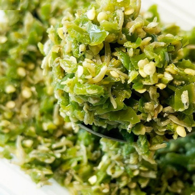 고추 다대기 밥도둑 땡초다대기 만능 장아찌 양념장 밥반찬, 1개, 150g