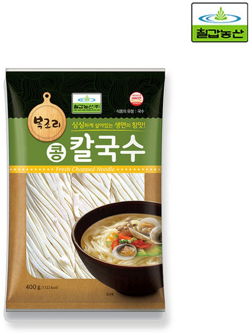 칠갑 복조리 콩칼국수 400g 20개 한박스