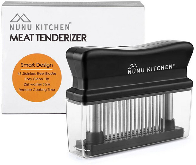누누키친 고기 연육기 돈까스 스테이크 텐더라이저 다지기 망치, 1개