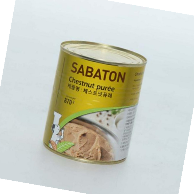밤퓨레 사바톤 체스트넛 퓨례 870g 1EA, 1