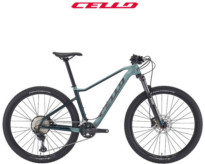 [첼로자전거] 첼로 27.5인치 XC PRO 40 SE 24단 카본 MTB 자전거 2022, 블랙 (유광) / 블랙 (무광), ML, 1개