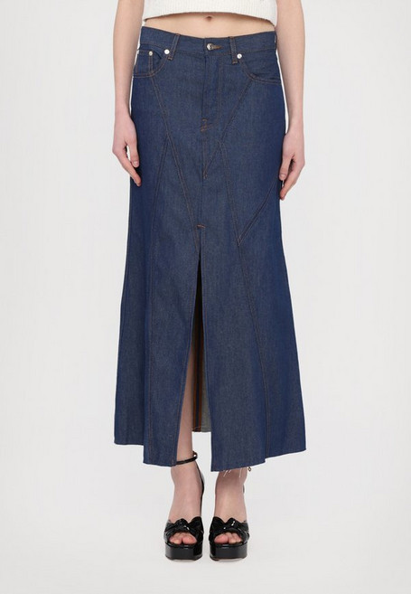 마쥬 여성 제리 맥시 롱스커트 치마 네이비 917515 (관부가세포함가)