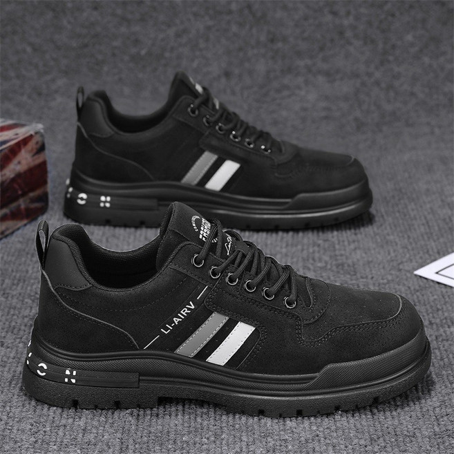 POMTOR 남자 미끄럼 방지 운동화 패션 스니커즈