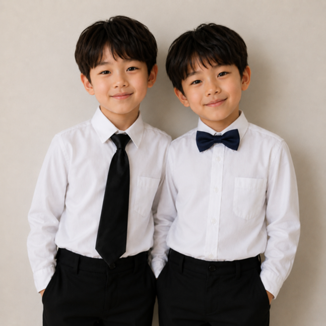벨르팜므 남아 화동 넥타이 보타이