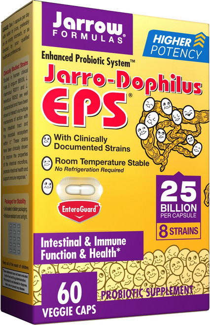Jarrow FORMULAS 賈羅公式 Dophilus EPS乳酸菌素食膠囊, 60顆, 1盒