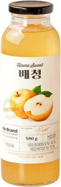 노브랜드 배청, 1개, 580g