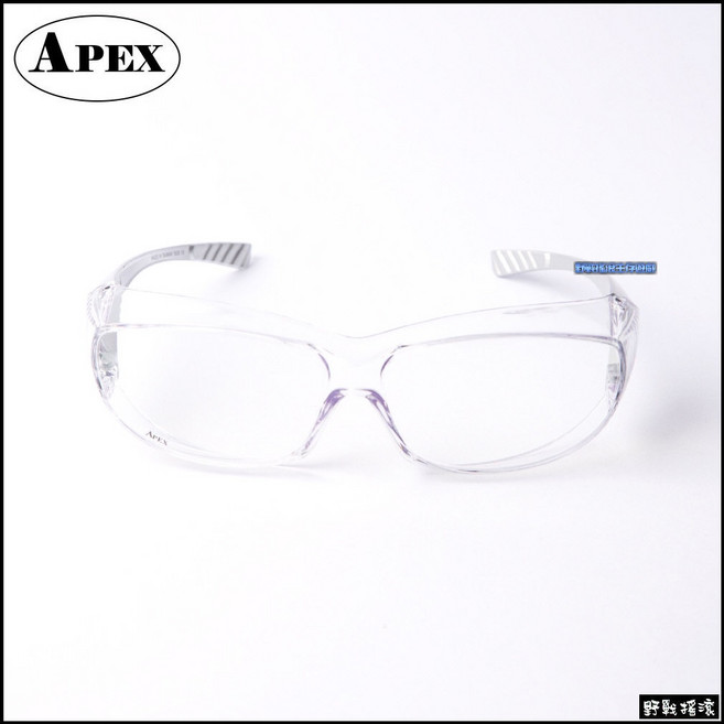 APEX 1928 戰術射擊眼鏡 護目鏡 運動眼鏡 抗UV400 可配戴近視眼鏡, 透明, 1個