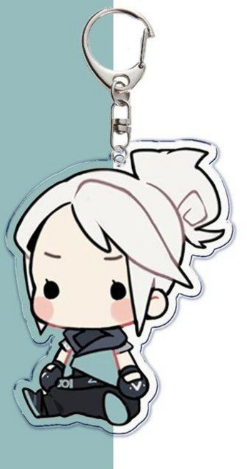 발로란트키링 발로란트굿즈 캐릭터열쇠고리 아크릴, 55mm, Style 2