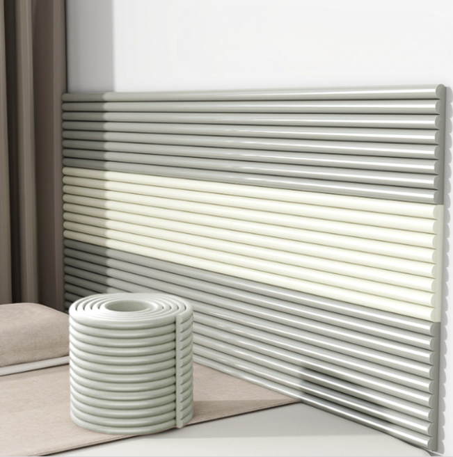 소음 방지 바닥 계단 매트 미끄럼방지 책상 벽 기둥 코너 모서리 보호대 부딛힘방지, 아이보리 20cm x 2m, 아이보리, 1개