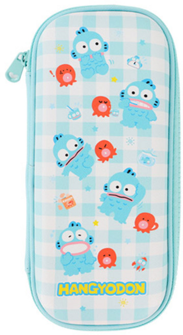 산리오 한교동 와이드 EVA필통 파우치, 민트