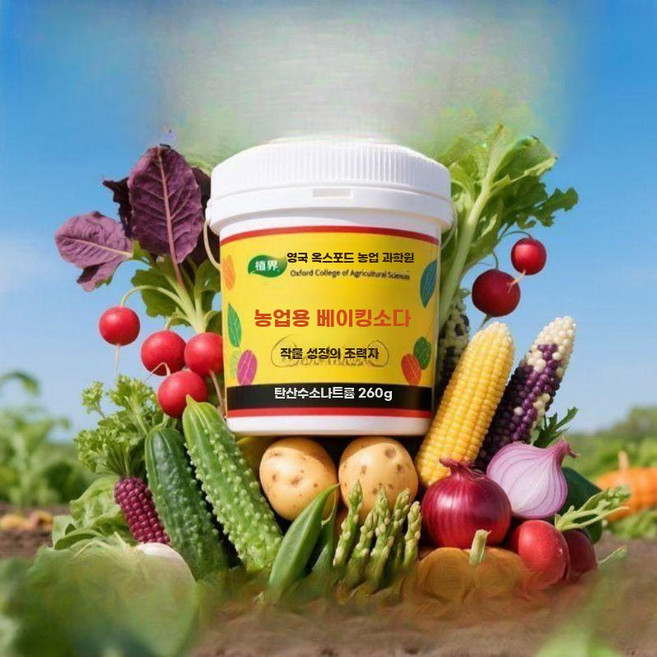 농업용 베이킹소다 비료 채소 과일 식물 영양제 텃밭용, A. 2+1개 3박스