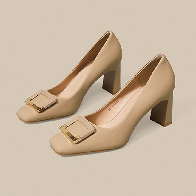 스타일닥터 여성용 밀라노 베이직 스틸레토힐 6cm 면접용 펌프스 데일리 신발 구두 하이힐