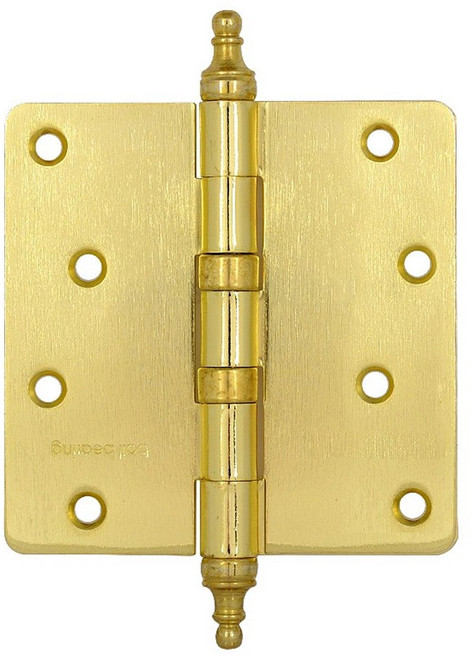 현대정밀 목문형 꼭지경첩 골드 3p, 1세트