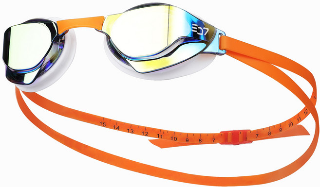 SD7 하이드로뷰 고급 트레이닝 수경 SGL-216, 그린 + 오렌지, 1개