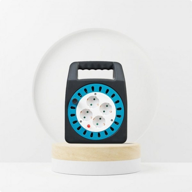 러그박스 캠핑릴선 10m 20m 30m 전기 릴선 3구 4구 차박 리드선 USB 연장선 작업선, 단품, 1개