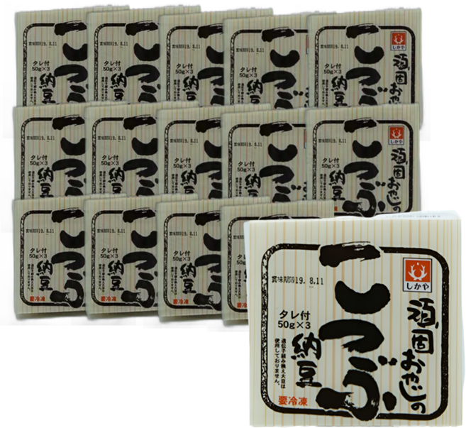 사가야낫또 일본 낫토 발효콩 청국장 다이어트 50g 15개, 1세트