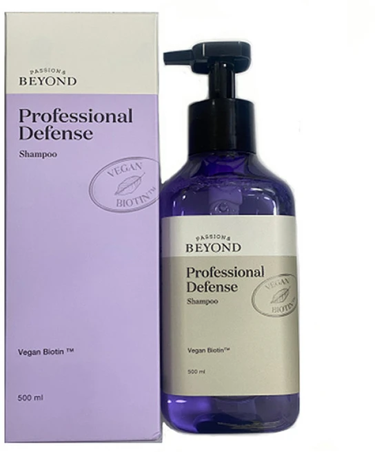 비욘드 프로페셔널 디펜스 샴푸, 500ml, 1개 - 쿠팡
