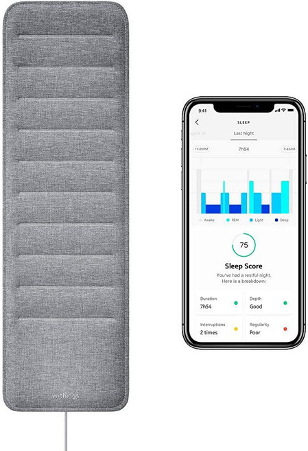 Withings Sleep 수면 주기 분석 패드 117134