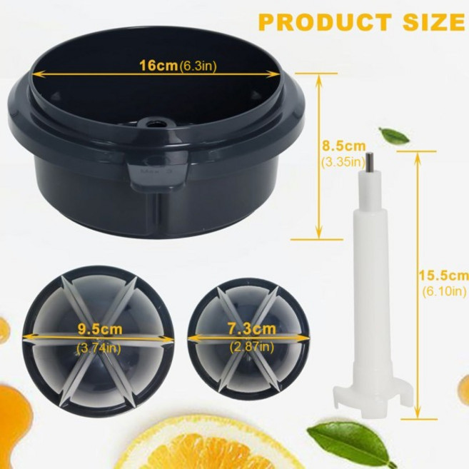 주스세트 조리기구 주서기 교체 부품 오렌지 추출 물리적 프레스 써모믹스 TM5/TM6 요리 기계용, 01 CHINA
