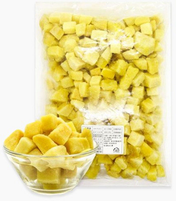 대두 냉동 고구마다이스 국산 아이스박스+드라이아이스포함, 5개, 2kg