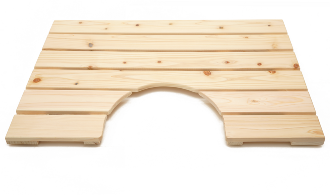 춘우 편백 내추럴 원목 발판