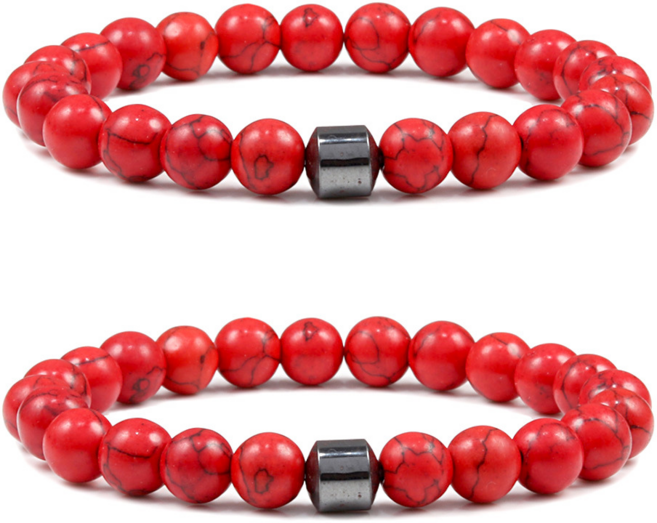 에코로버 운향 복담 염주 팔찌 2개 세트