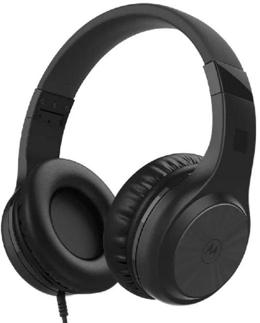 重低音耳罩式有線耳機 舒適耳罩 深沉低音 經典設計, Moto XT120