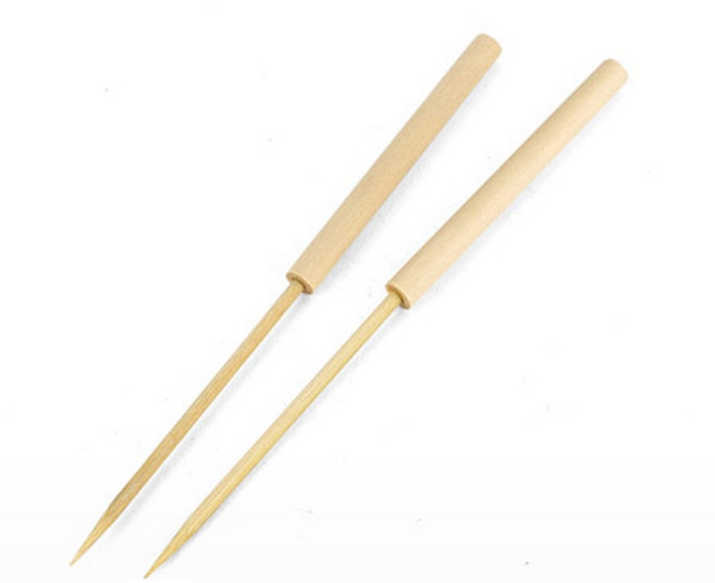 타코야끼 나무 송곳 2개 타코야끼만들기 재료 가정용 간식 대나무 다코야끼