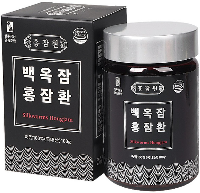 홍잠환 100g / 국산 누에농장생산제품 [원산지 국산(경상북도 상주시)]/ 홍잠, 1개
