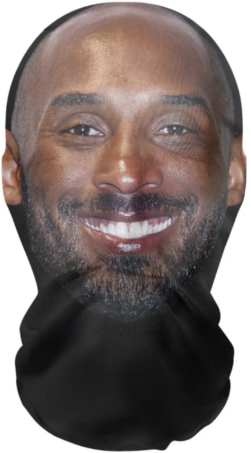 연예인 복면 마스크 인물 캐릭터 가면 파티, 1개, 코비