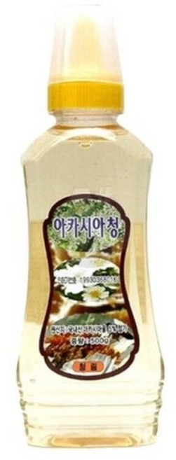 (500g)청림농원 아카시아청 꿀 국내산 국산벌꿀 꿀차/달콤한/베이킹/재료/차/명절/선물/자연/식품/설탕대체, 1개, 500g