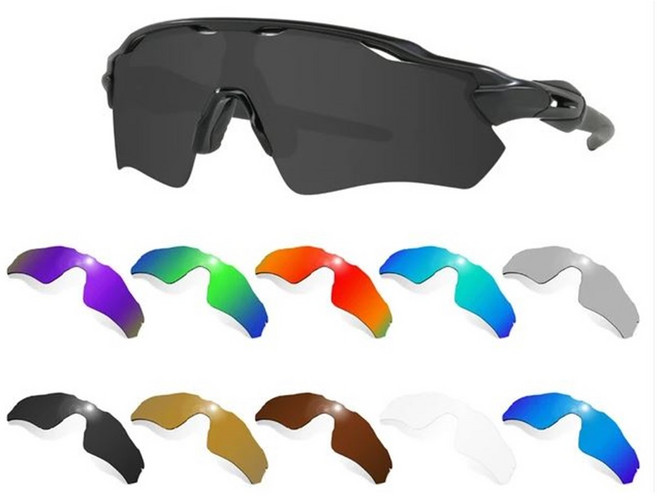 Oakley Radar EV Path OO9208 호환렌즈 편광렌즈, 변색, 1개