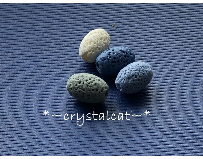 crystalcat 火山石桶珠