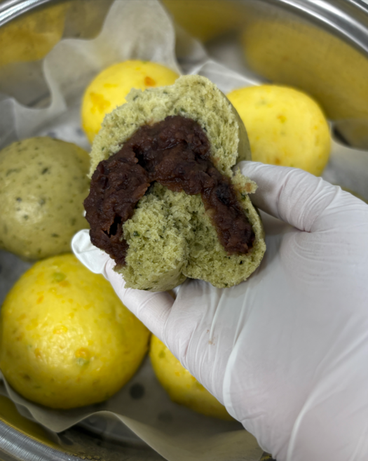 강원도 양구 곰취찐빵 16개 호박찐빵 16개, 1kg, 2개