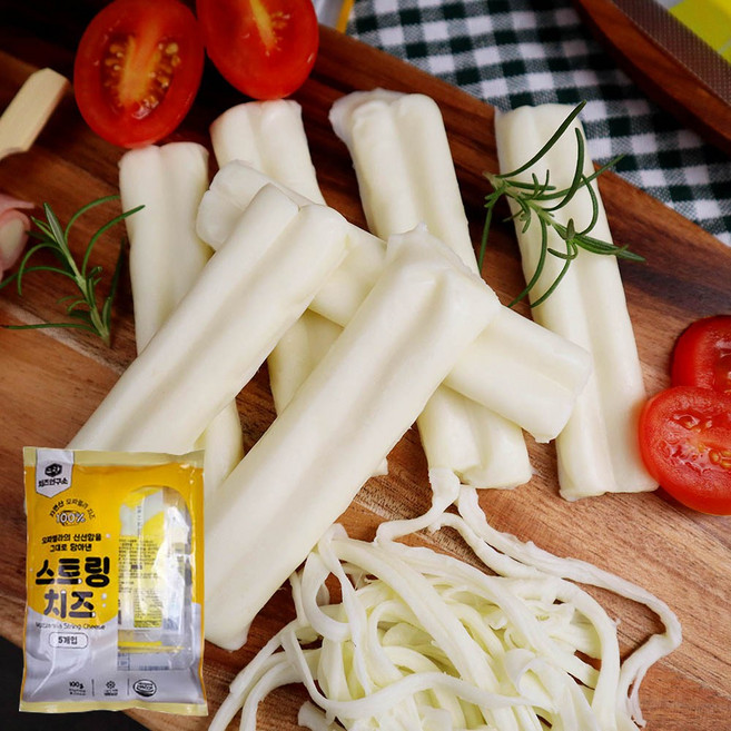 노랑 치즈연구소 찢어먹는 자연산 모짜렐라 100% 스트링치즈 20g, 30개